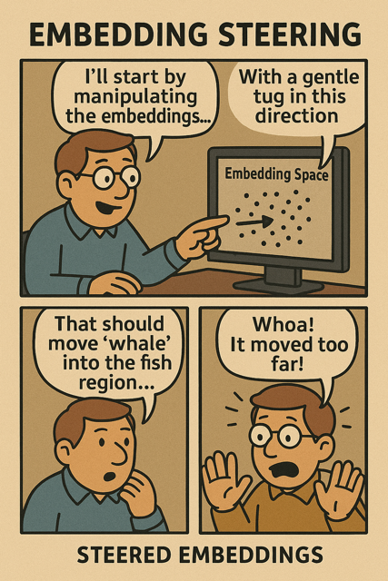 Embedding Steering